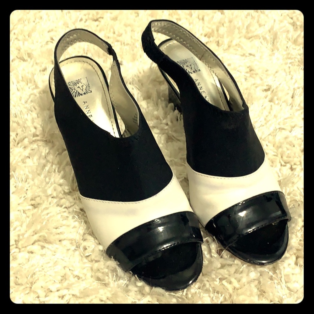 Anne Klein open-toe sling-back heel